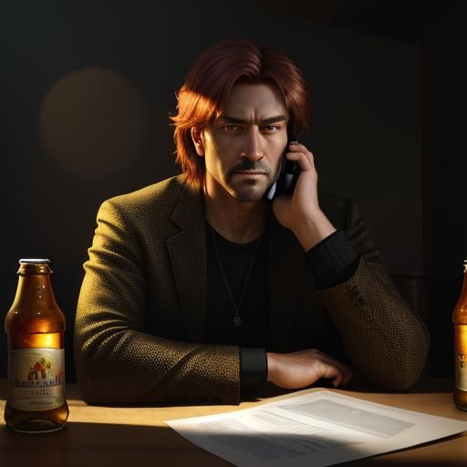 Puzzled Couple in Dimly Lit Room: Hyperrealistic Film Still