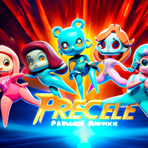 Precure Team 2025: 3D Digital Art Concept