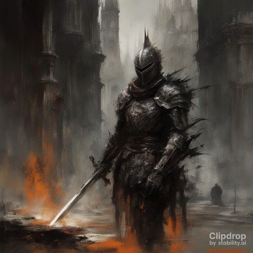 Darkness Defined: An AI Generated Image