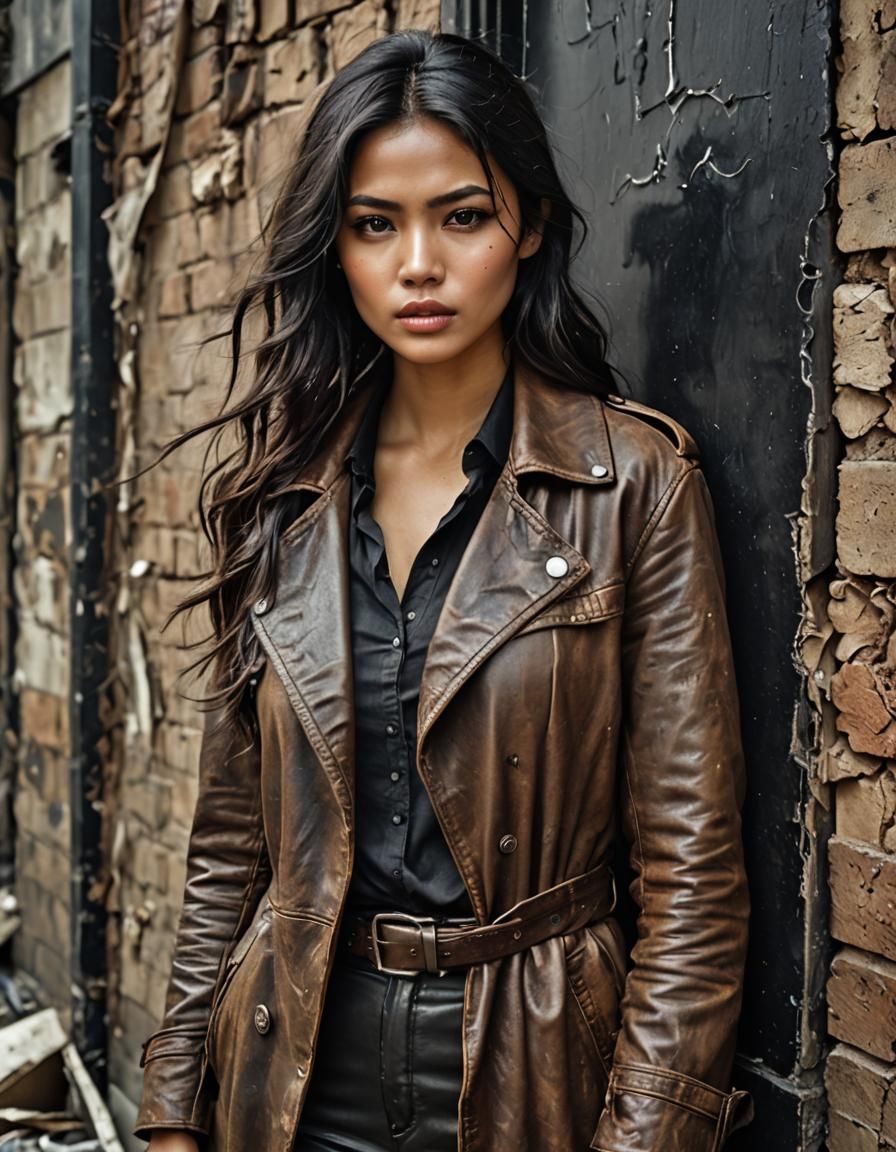 Post-Apocalyptic Beauty in Ruined Tropical City