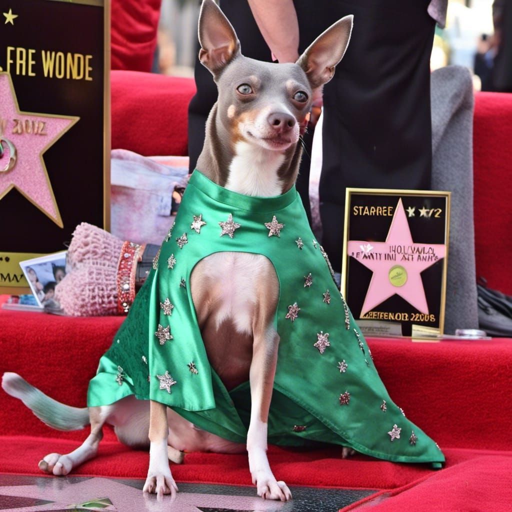 Dog Star Honored on Hollywood Walk of Fame