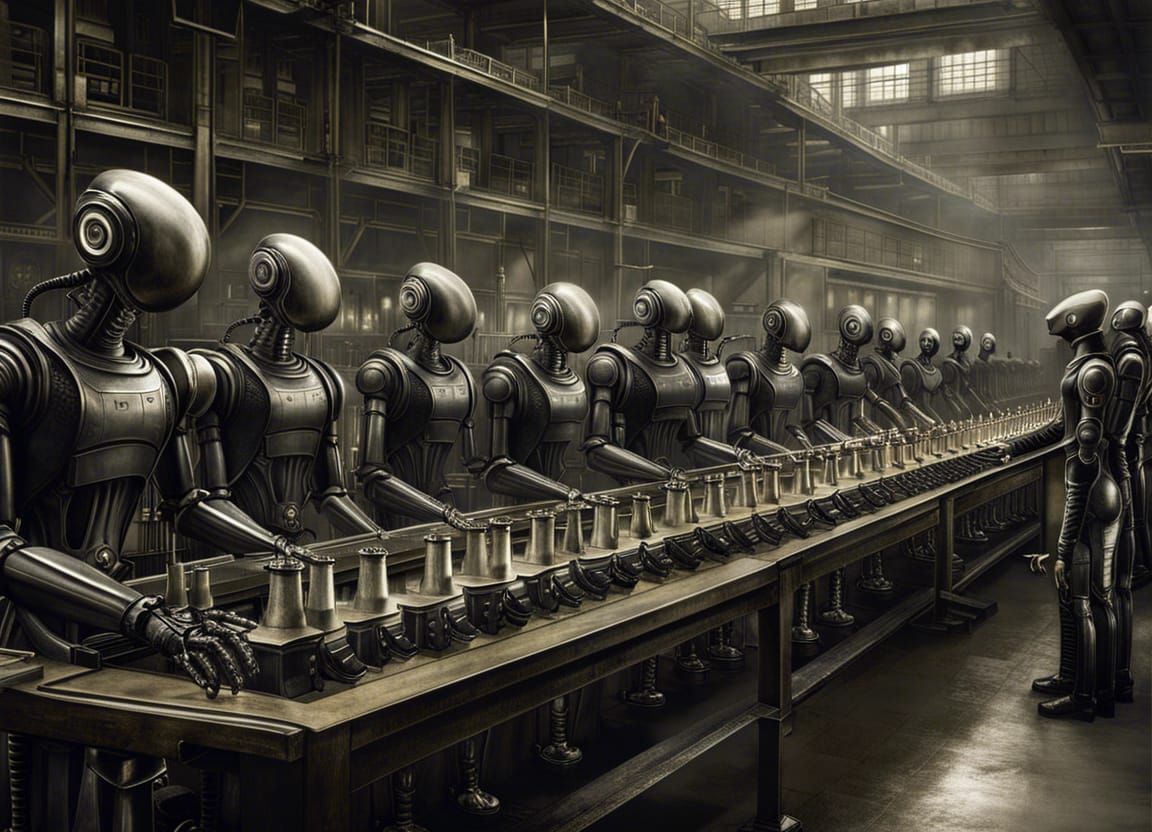 Robots Assemble Humans: A Biomechanical Factory