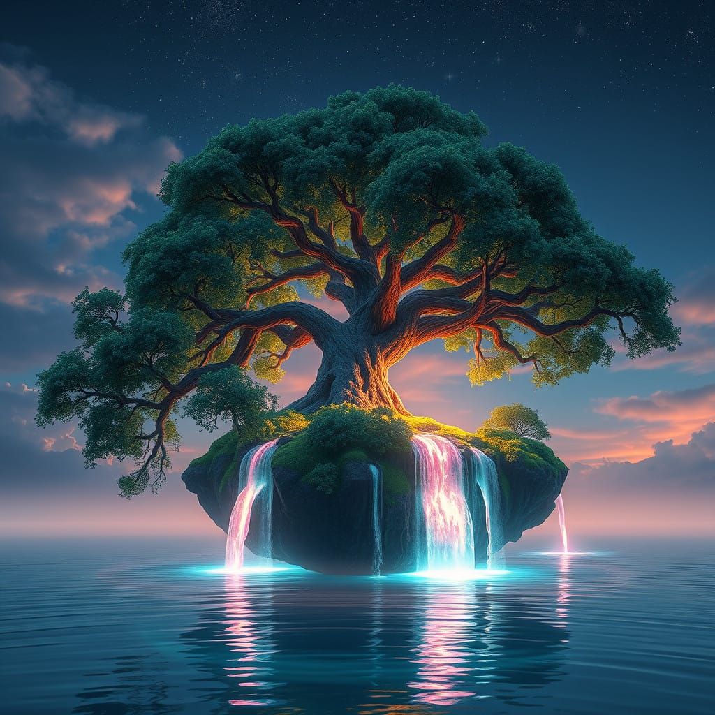 Ethereal Tree Guardians a Mystical Isle