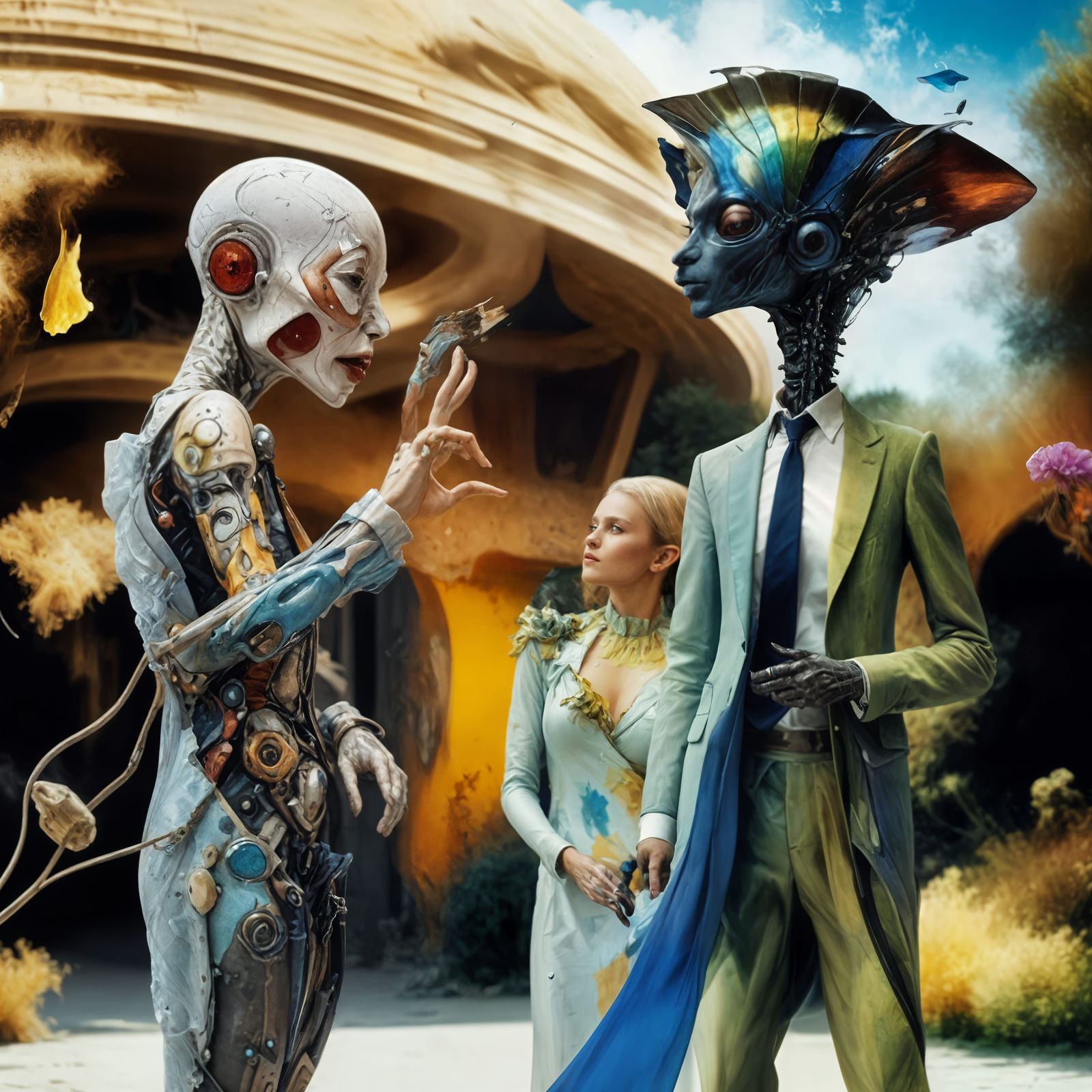 all aliens with hands and digits are encouraged (when travel...