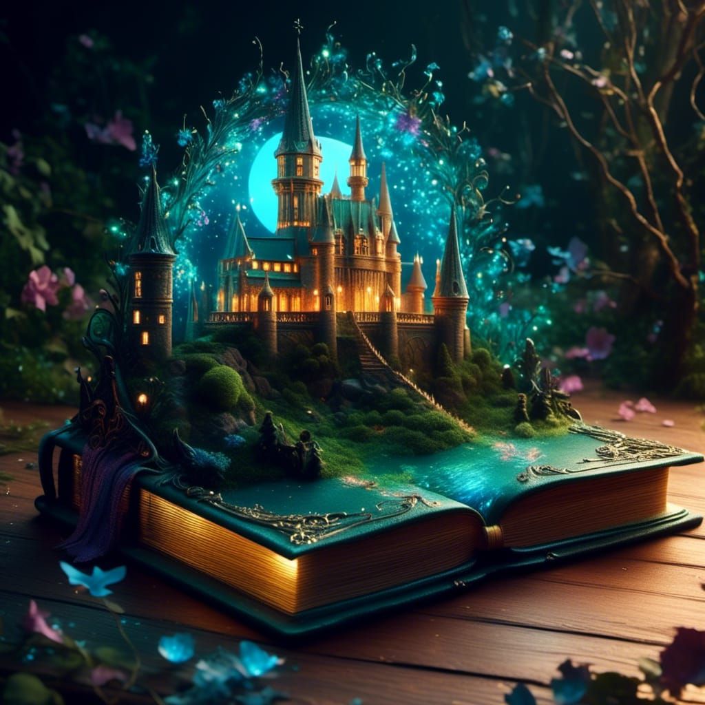 A Magical Book of fairytales