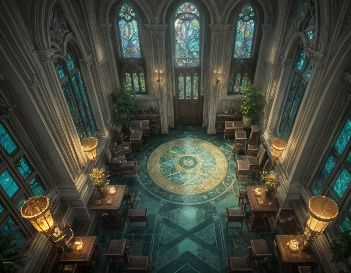 Elven Architecture Meets Nature in this 8K Concept Art