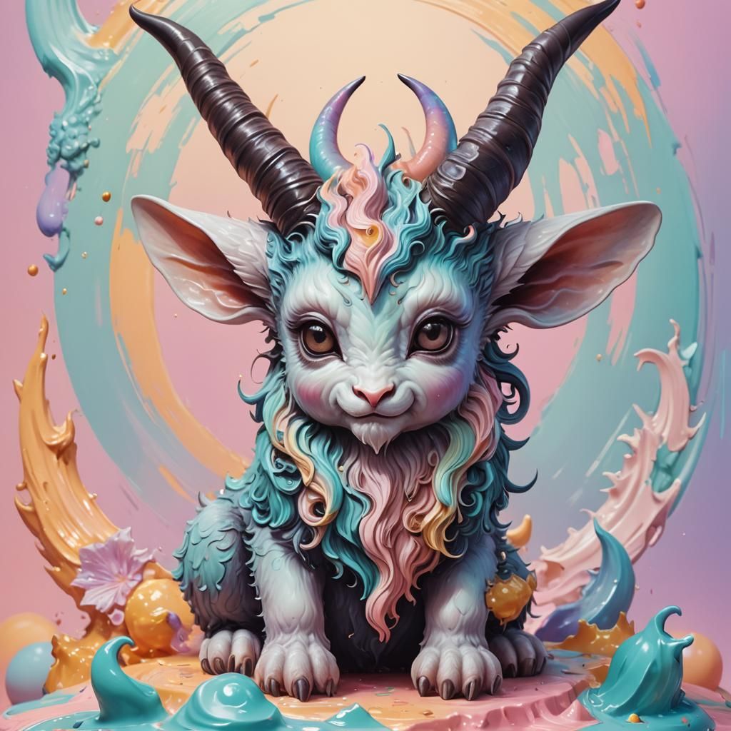 Pastel Baby Baphomet