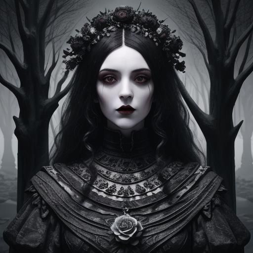 Dracula's Tomb: Gothic Fantasy in Black and White