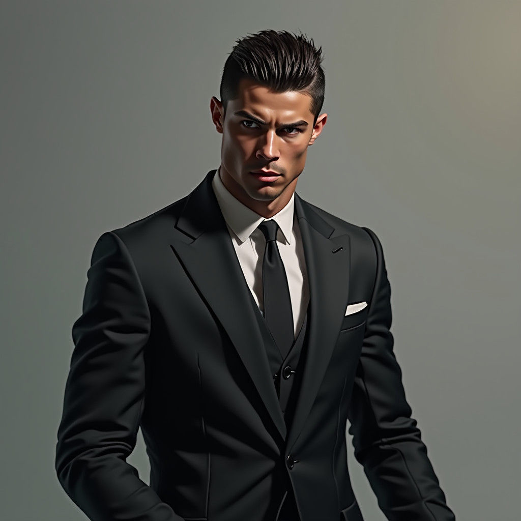 Intense Portrait in Hyperrealistic Style