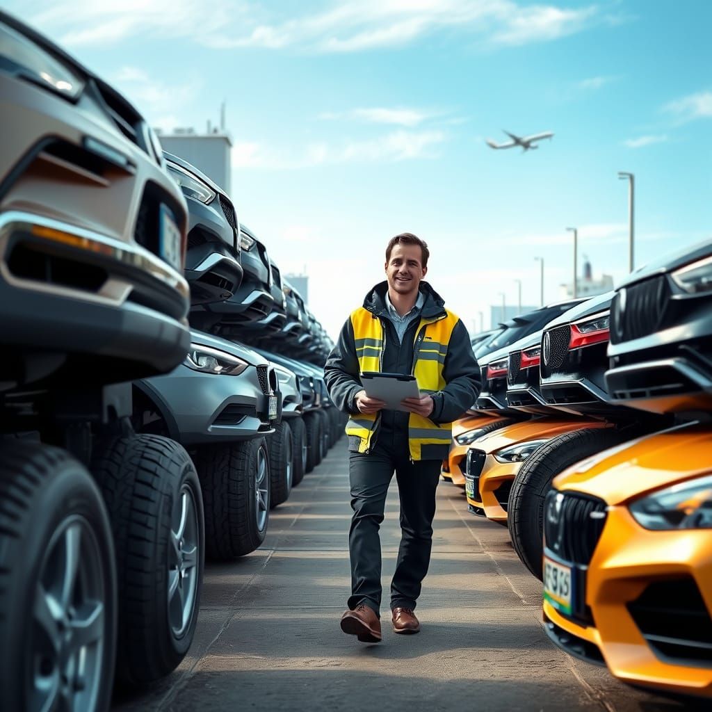 German Machinery Buyer Inspects Luxury Exports