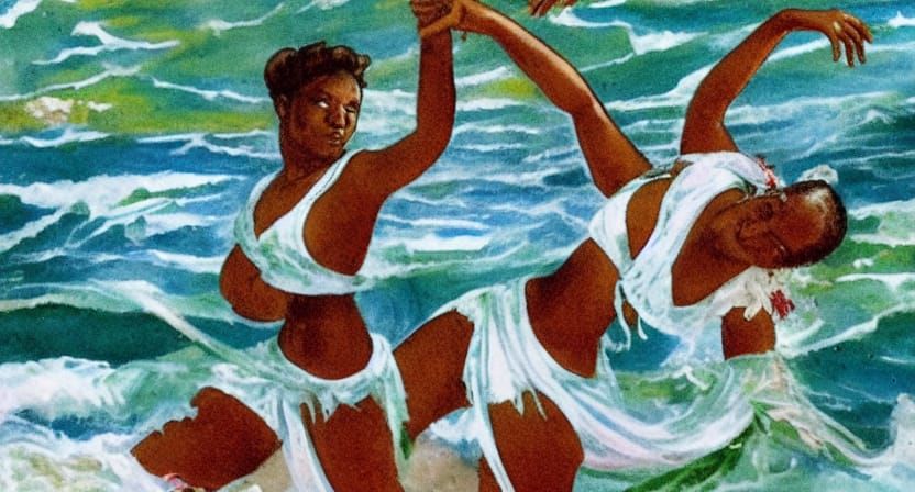 Calypso Slips in the Style of John Simmons