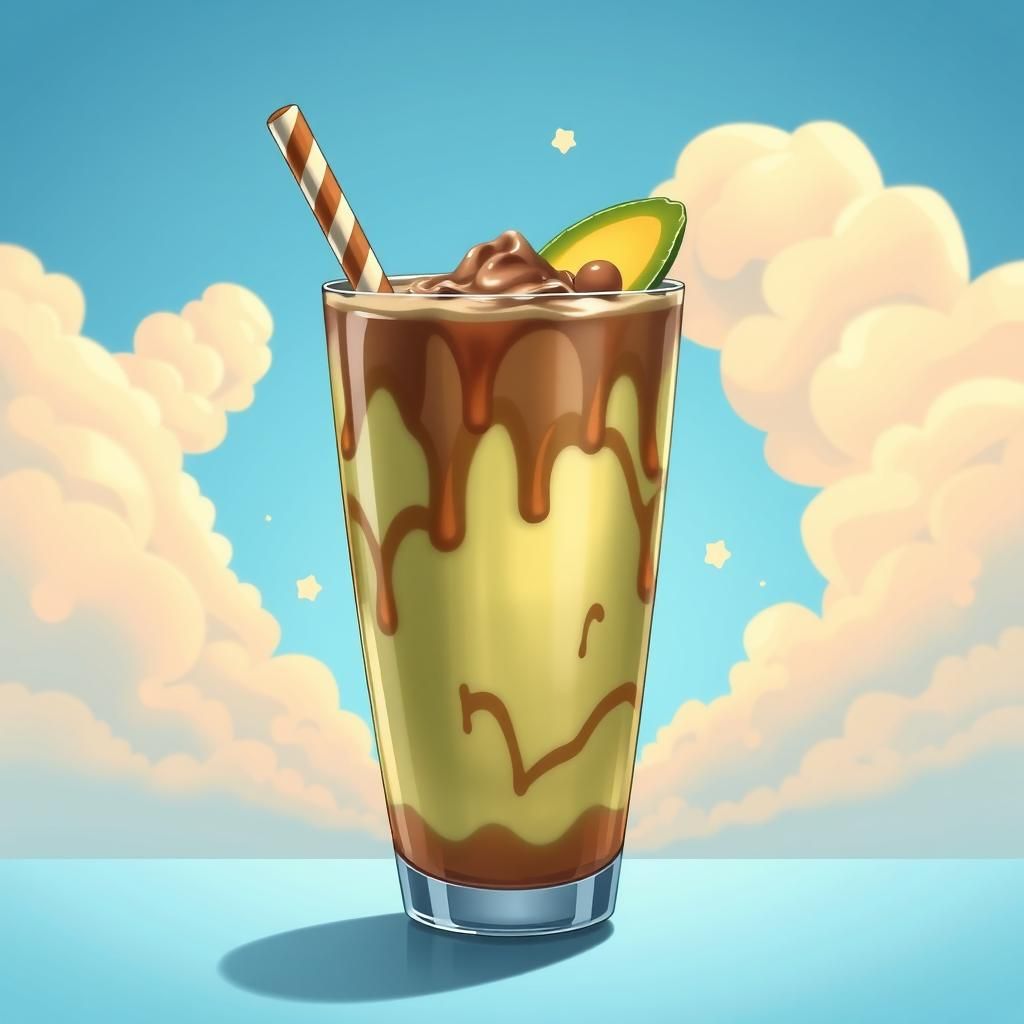 Avocado Mocha smoothie