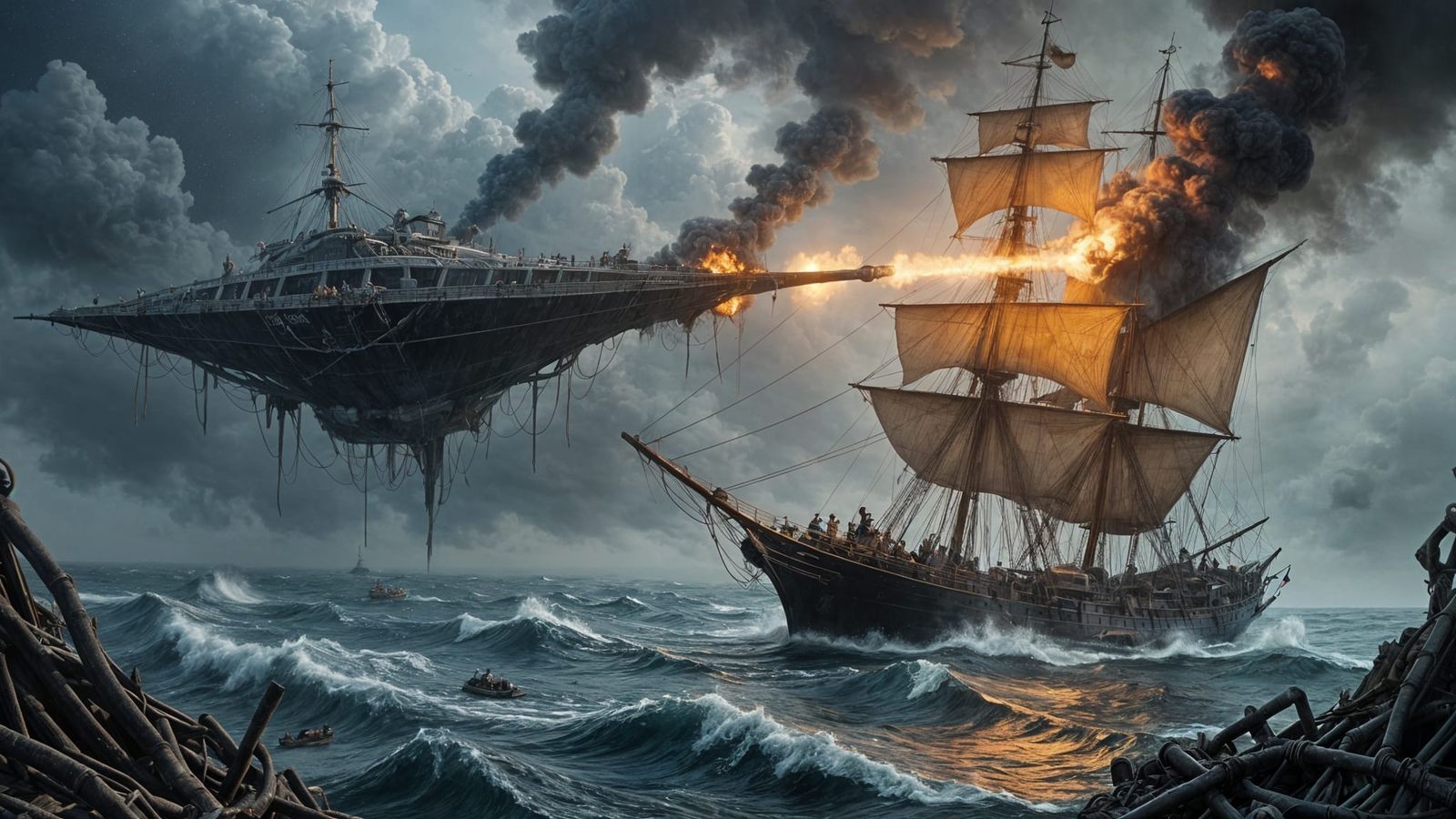 Battling aliens in the 18th Century