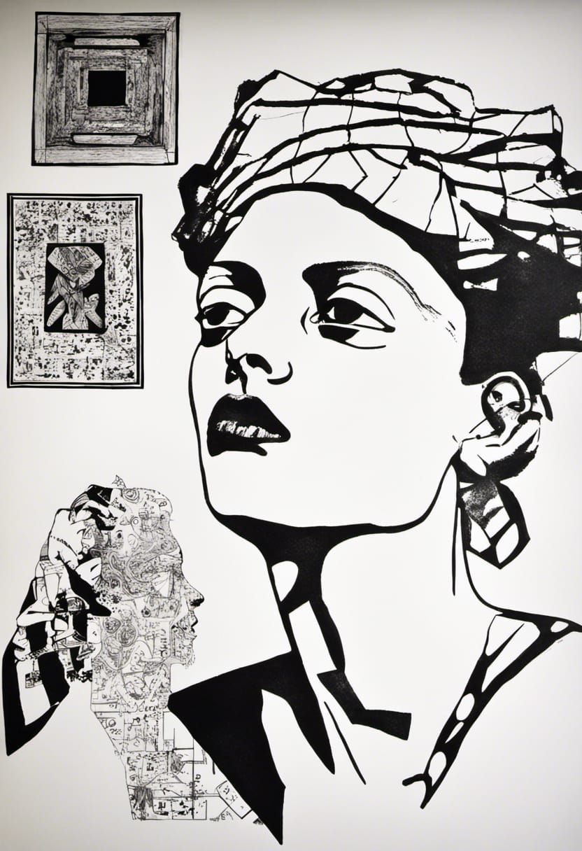 Geometric Women: A Fusion of Styles
