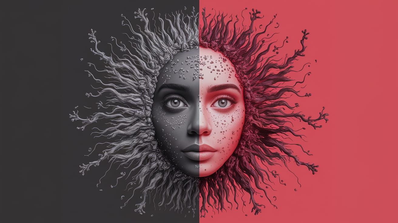 Surreal Abstract Art in Vibrant Colors