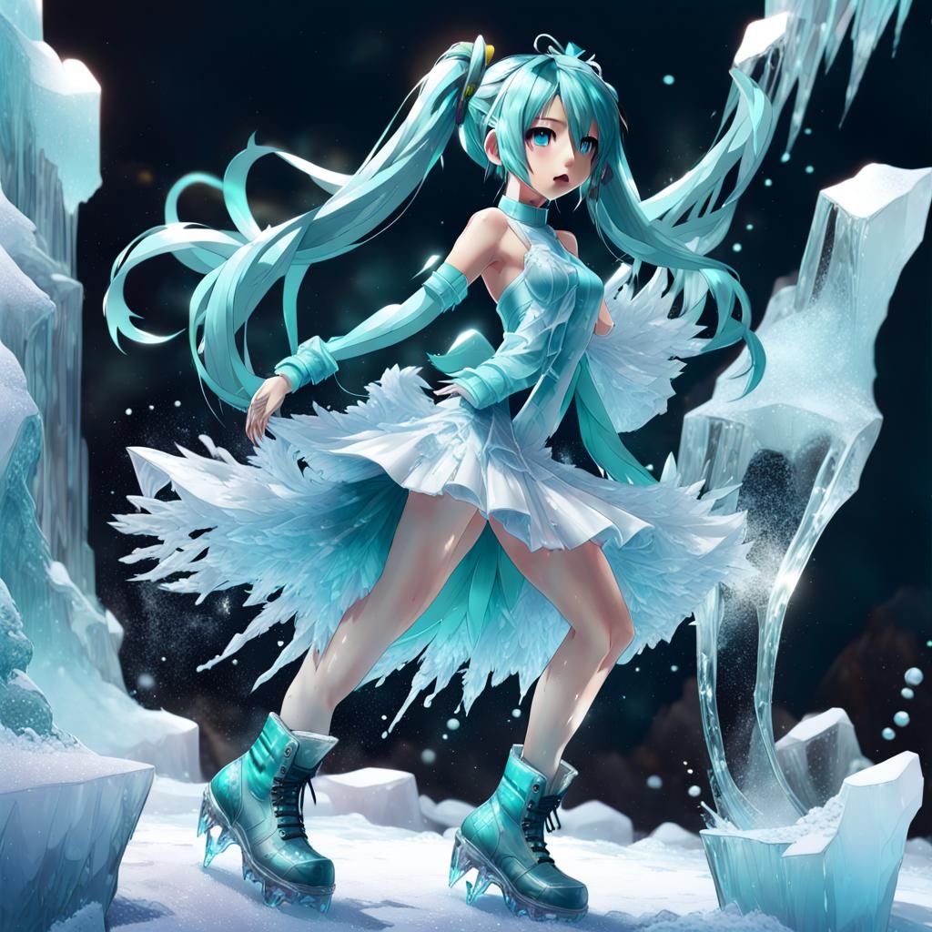 Miku, ice queen
