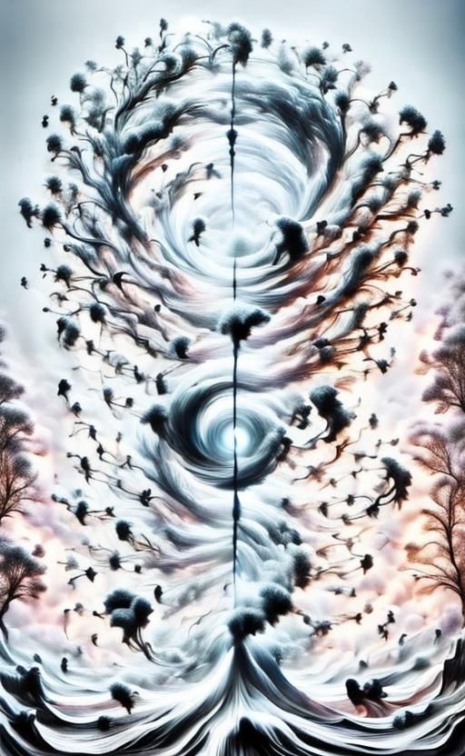 Dream Metropolis: Graphic Score in Black and White