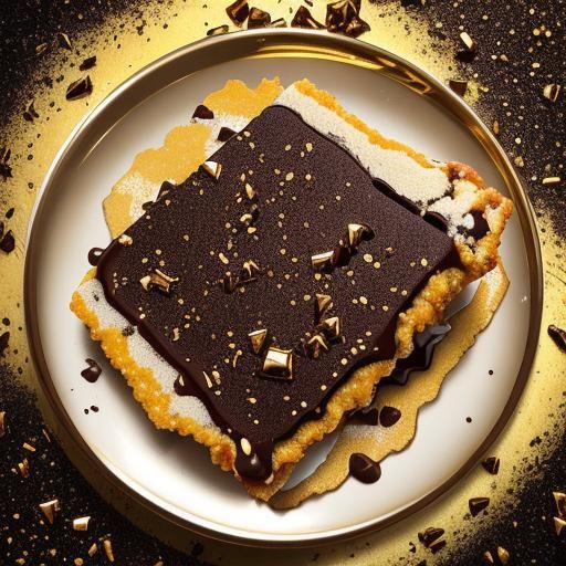 Macro Photograph of Unwrapping a Butterfingers Bar