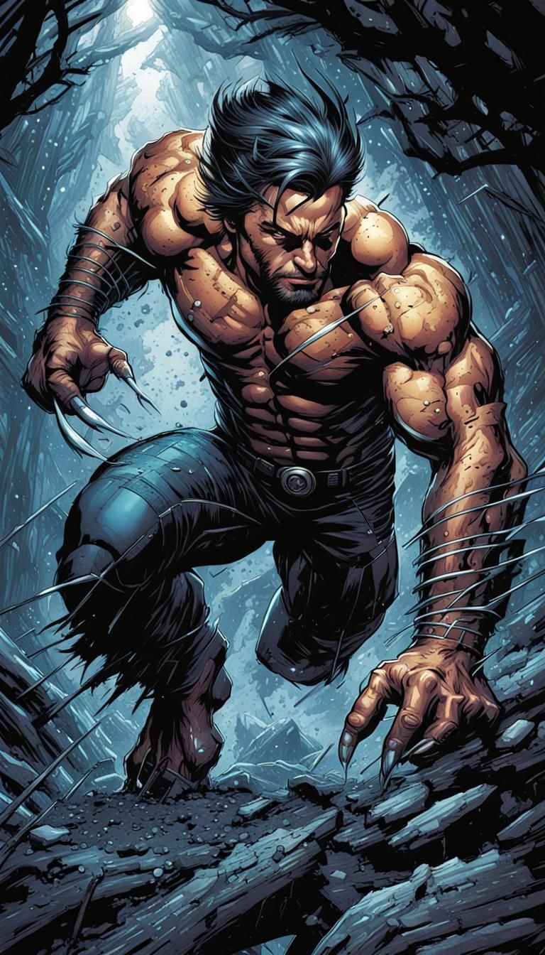 Wolverine Comic Book Art by Mark Brooks and Dan Mumford