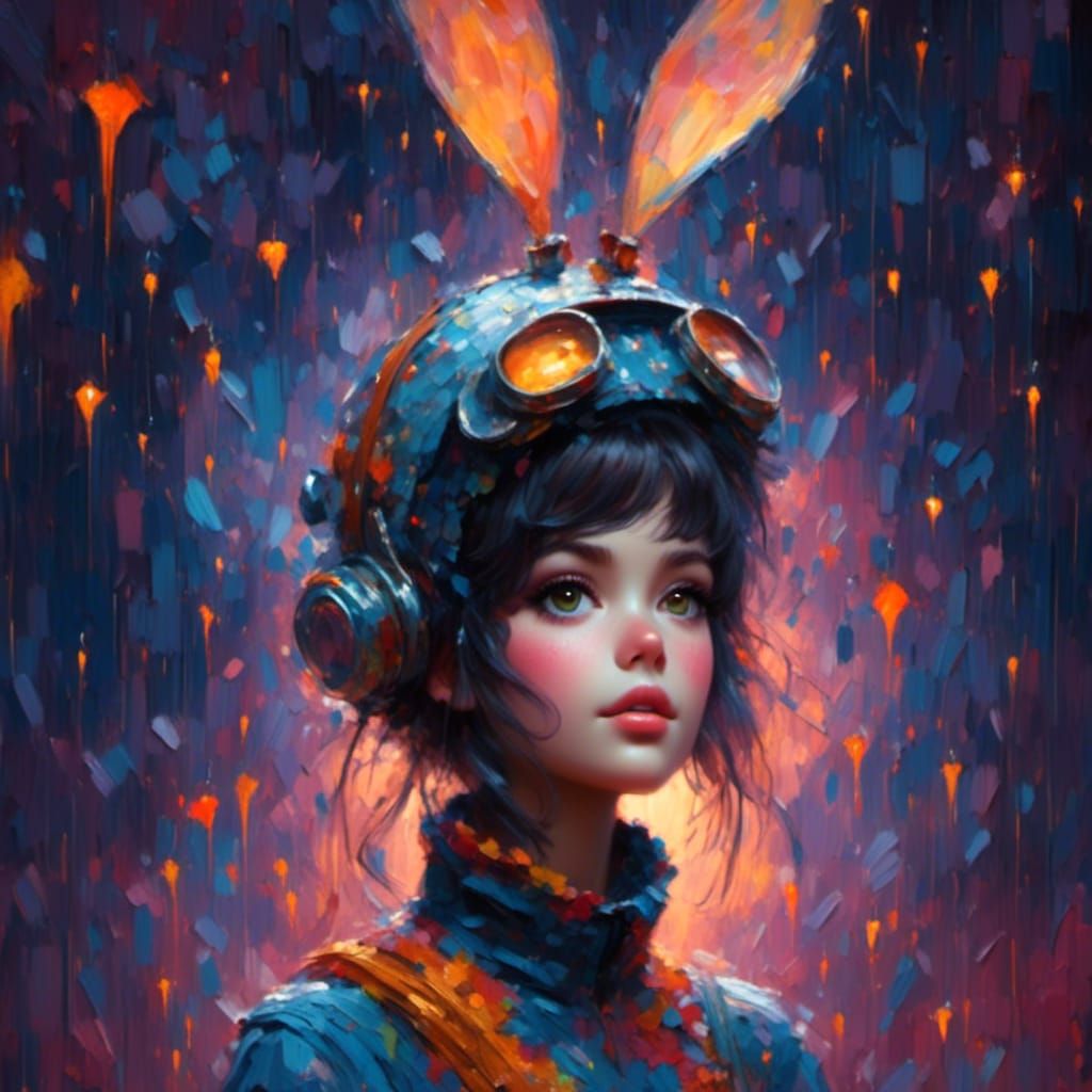 AI Generated Beauty Strokes Image