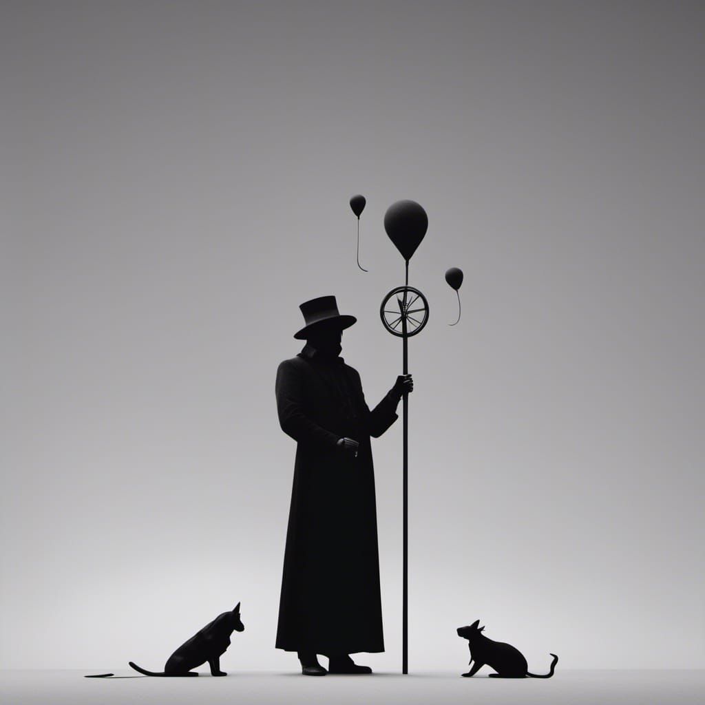 Wacky Races: Diabolo and Satanas in Monochrome