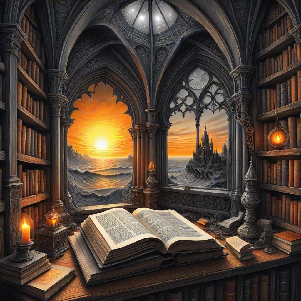 Sorcerer's Sanctuary of Ancient Tomes