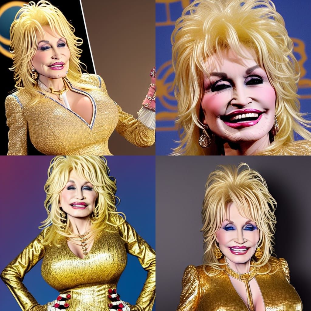 Girl in Gold Jewelry, Comic Book Style