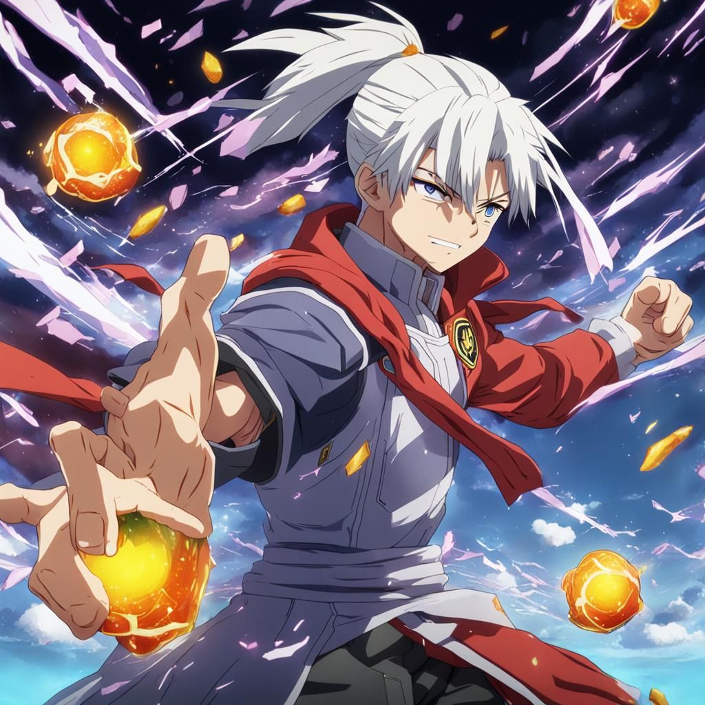 Anime Scene: Energy Punch Dissolving Arms