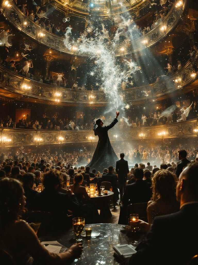 Opera Audience Hyperrealism: Durer, Bosch, Close Aesthetic