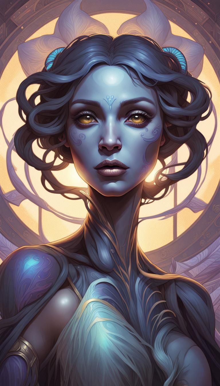 "Female Alien from Rigil Kentaurus" (Centauri A) #4