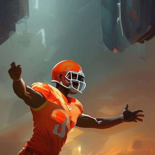 Football Concept Art in 8K Resolution