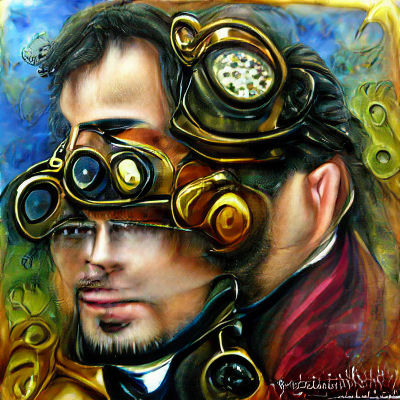 Intriguing Portrait of a Scientist in Lab