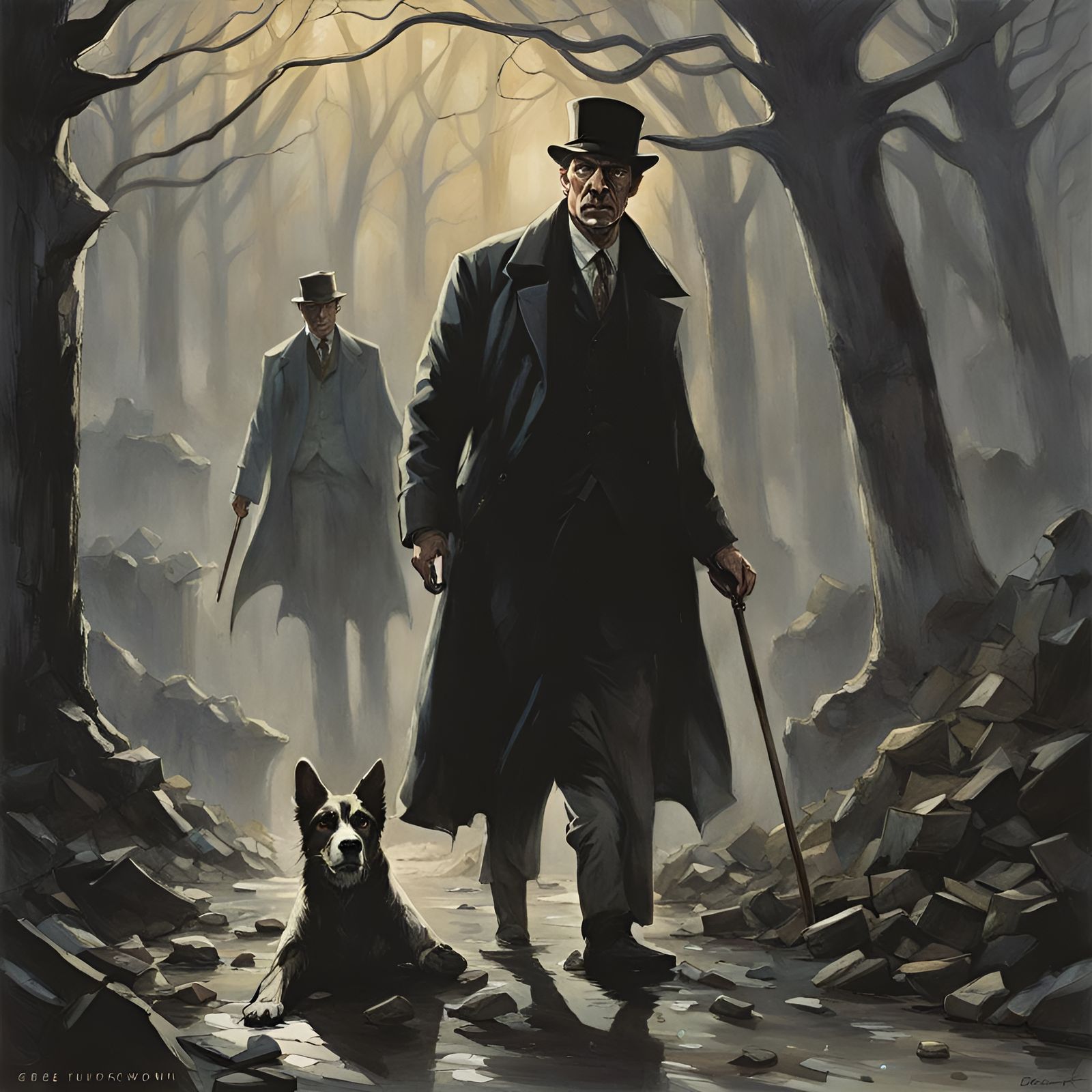 Sinister Sherlock Holmes and the Hound