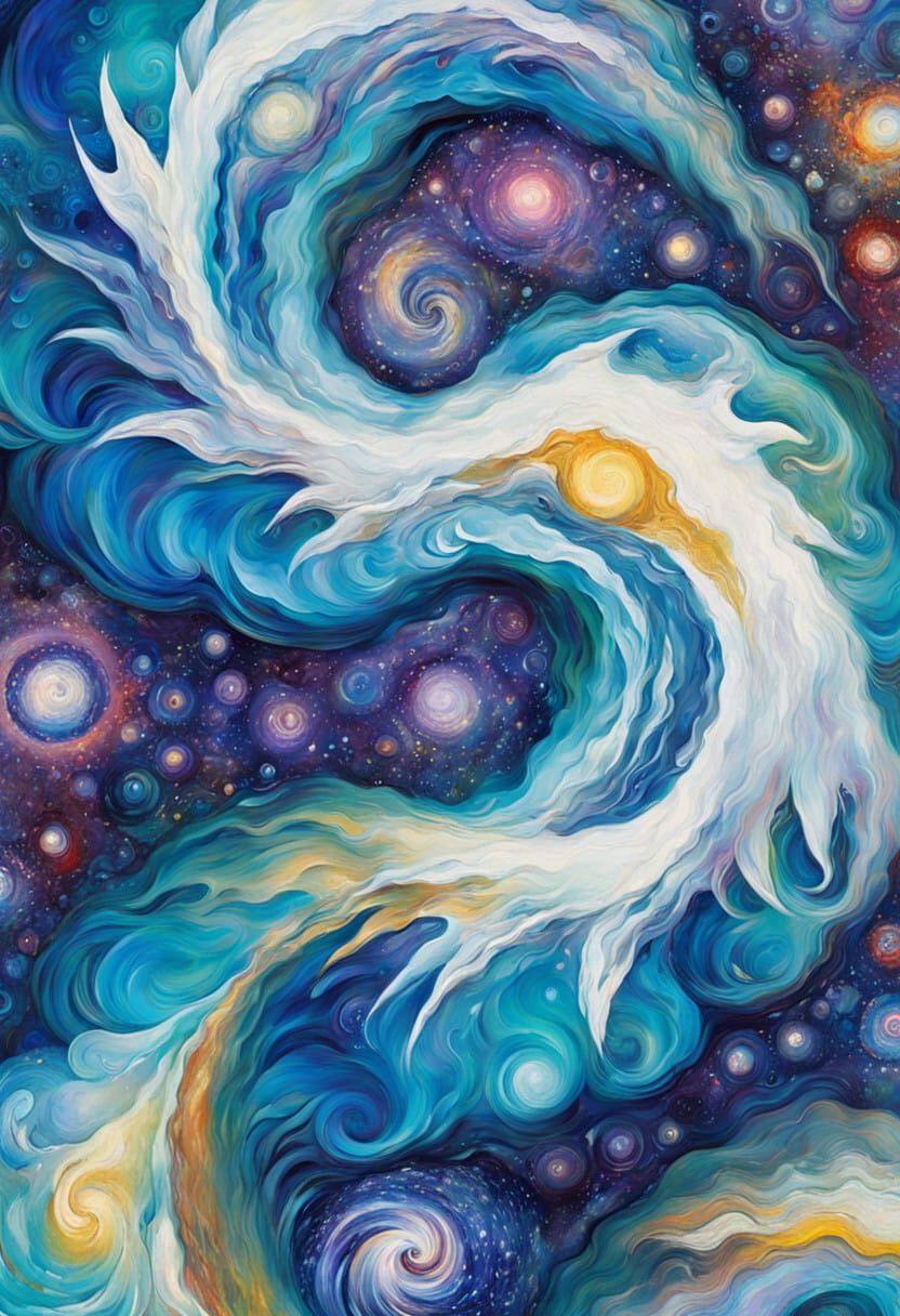 Whirly Star Cluster in Cosmic Energetic Swirl