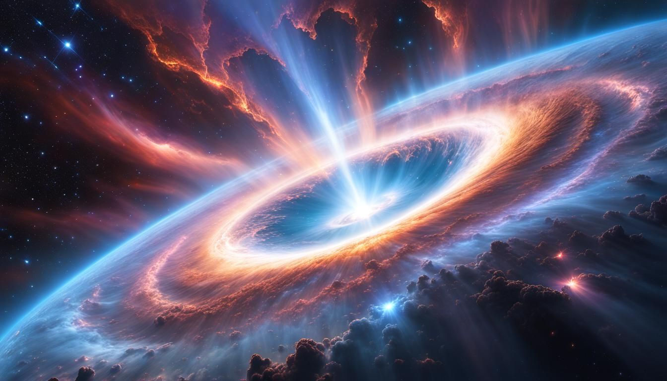 Supernatural Plasma Entity Emerges from Cosmic Nebula