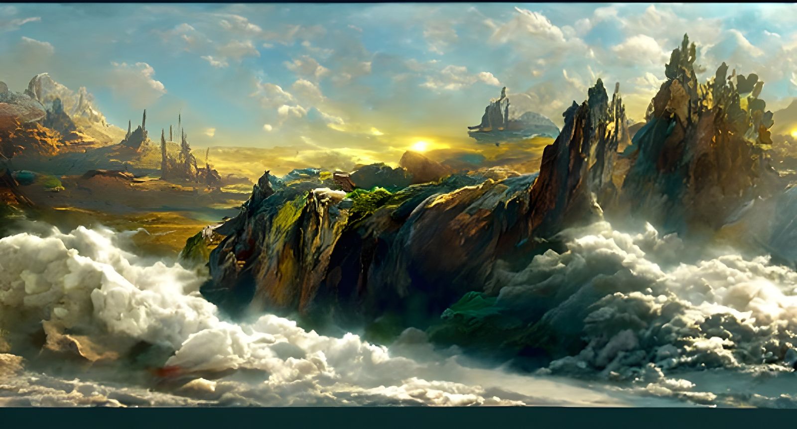 The Flying Dutchman: Hyperrealistic Seascape Painting