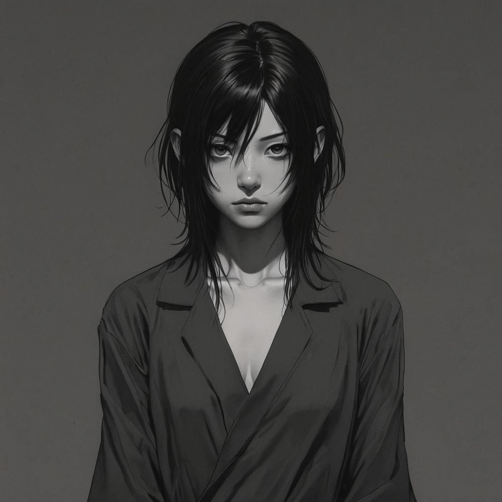 Grimdark Manga Illustration in Yusuke Murata Style