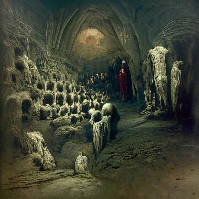 Ominous Catacombs Underground