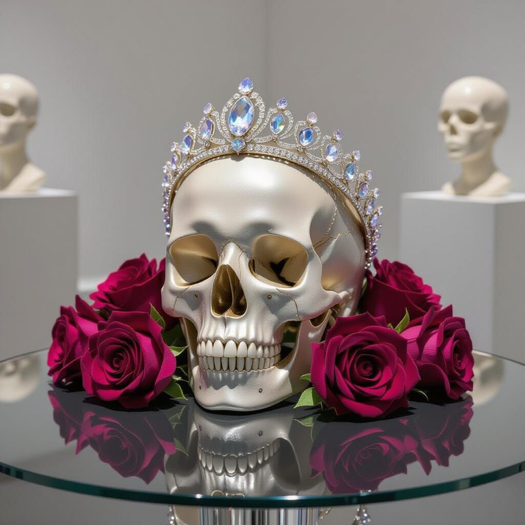 skull princess exhibit