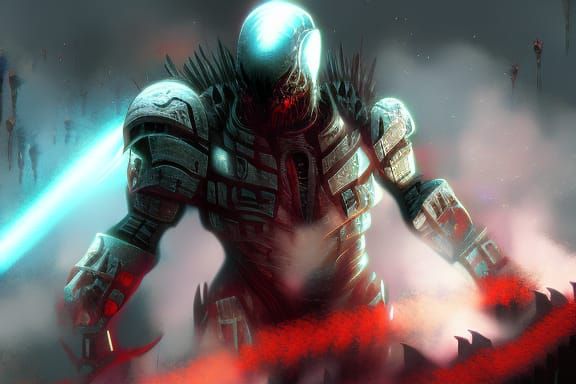 Dead Space Splash Art: Cinematic Digital Painting