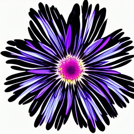 Multicolor Flower with 100,000 Petals