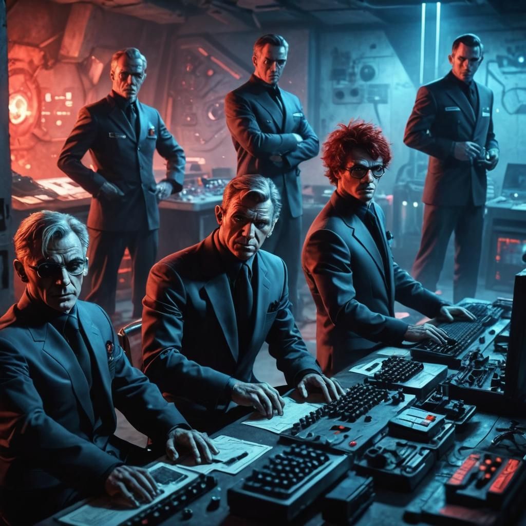 Mad Scientist in Island Bunker: Hyper Anime Action