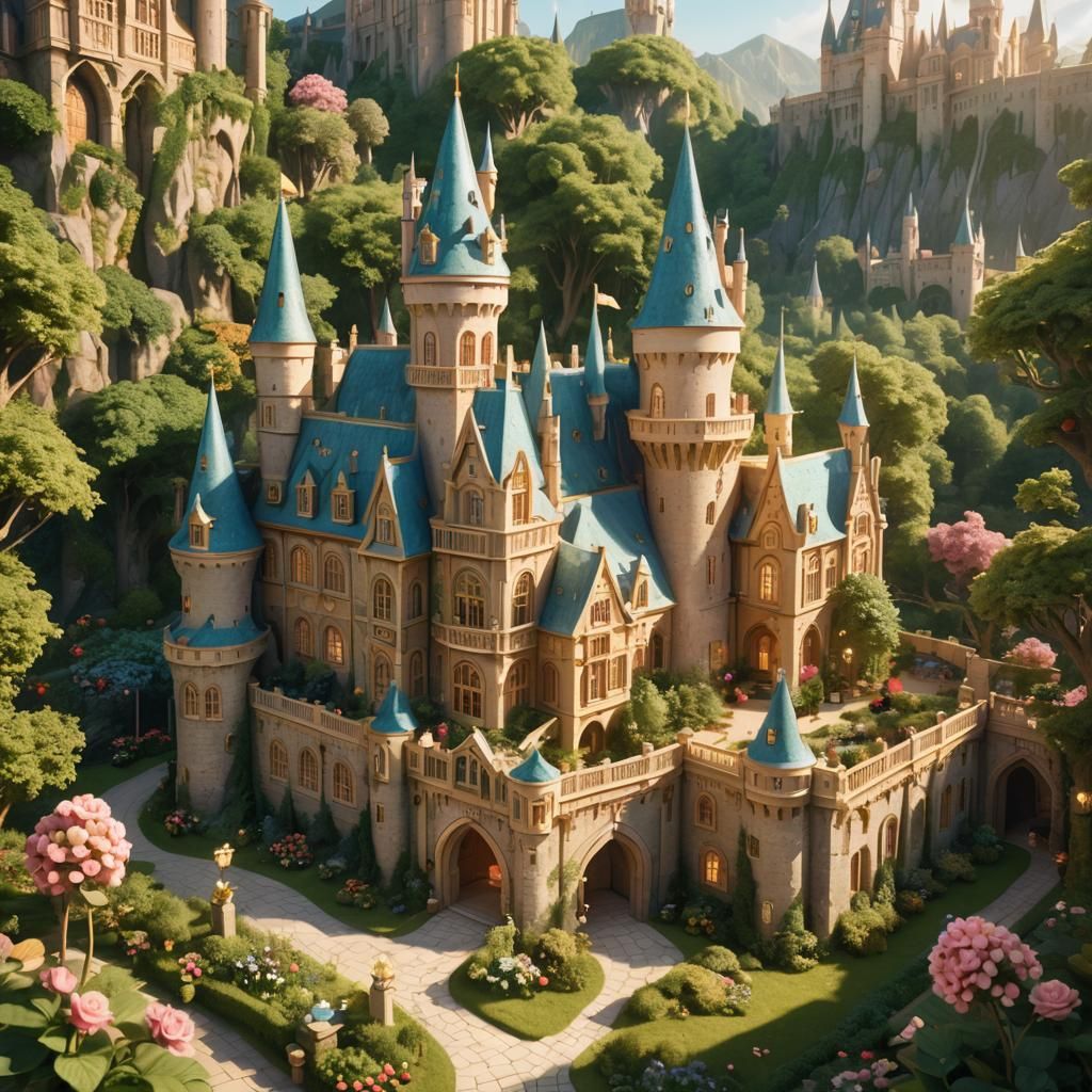 Strawberry Shortcake Hogwarts Dormitory: Fantasy Concept Art