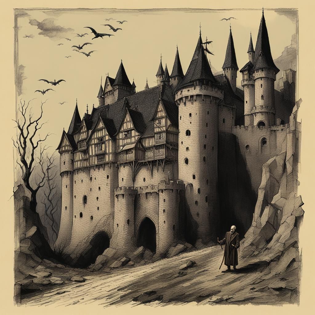 Nosferatu The Vampyre Vampire Klaus Kinski Max Schreck Count Orlok Rat Mouse. Mud Dirt Soil Filth Unwashed Smelly Bedrag...