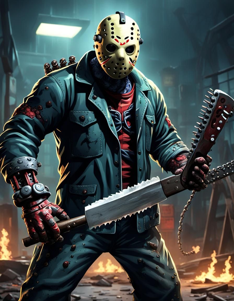 Machete-Wielding Horror Icon