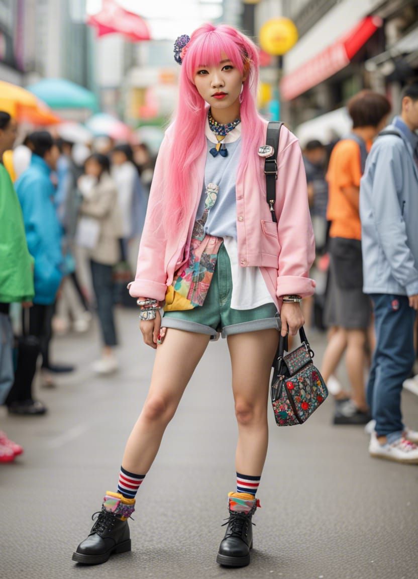 Harajuku Japanese Street Fashion