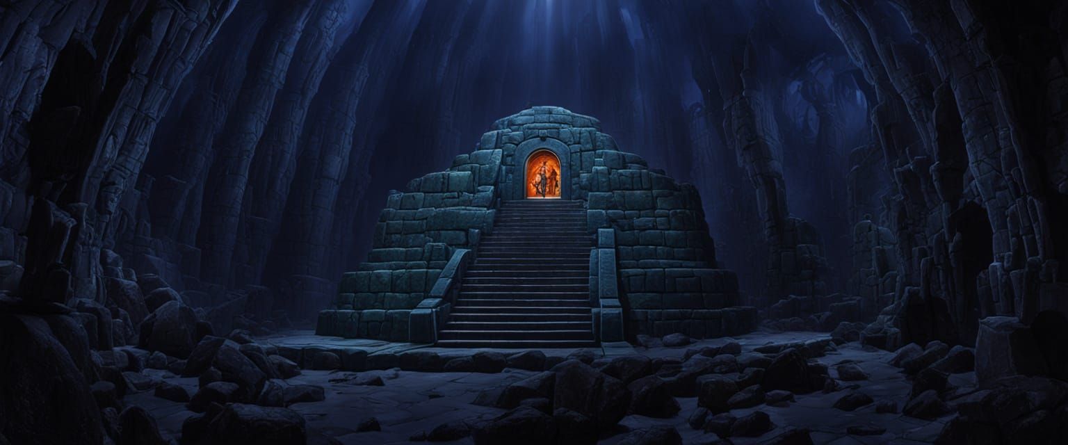 Grayskull Mausoleum Beneath Subternia Cave