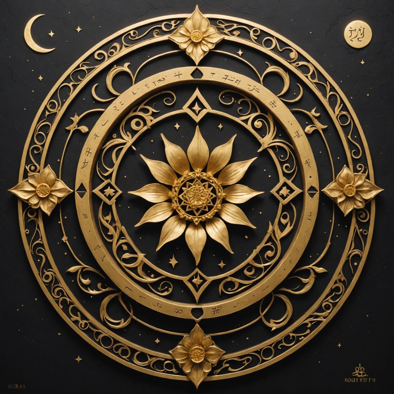 Sacred Priestess Reunited with Embodied Self in Ethereal Sig...