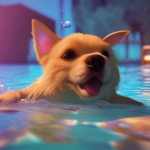 Hyperdetailed Dog Ear in 8K Resolution