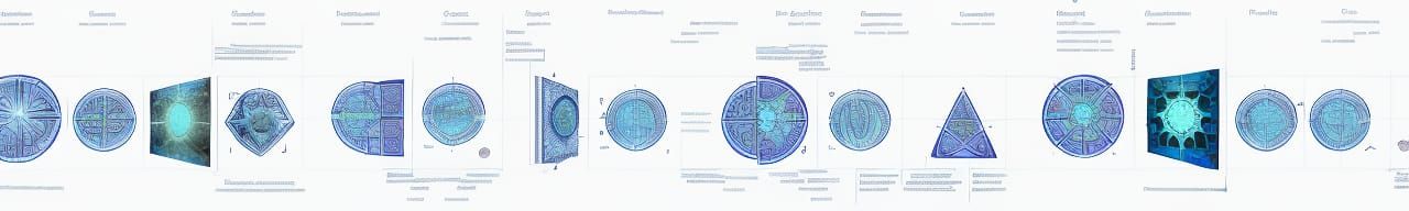 Moon Schematic: Tarot Fractal in 3D Game Style